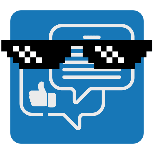 Logo de l'extension chrome %22Like & Comment as a Company for LinkedIn™%22 qui permet de liker et partager un post LinkedIn avec une page business