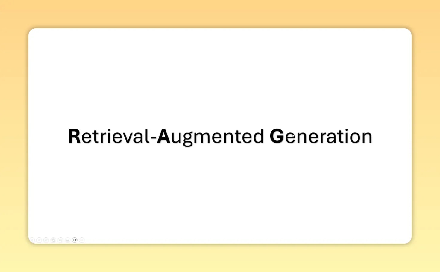 Schéma de la Retrieval-Augmented Generation (RAG) : génération augmentée par la récupération