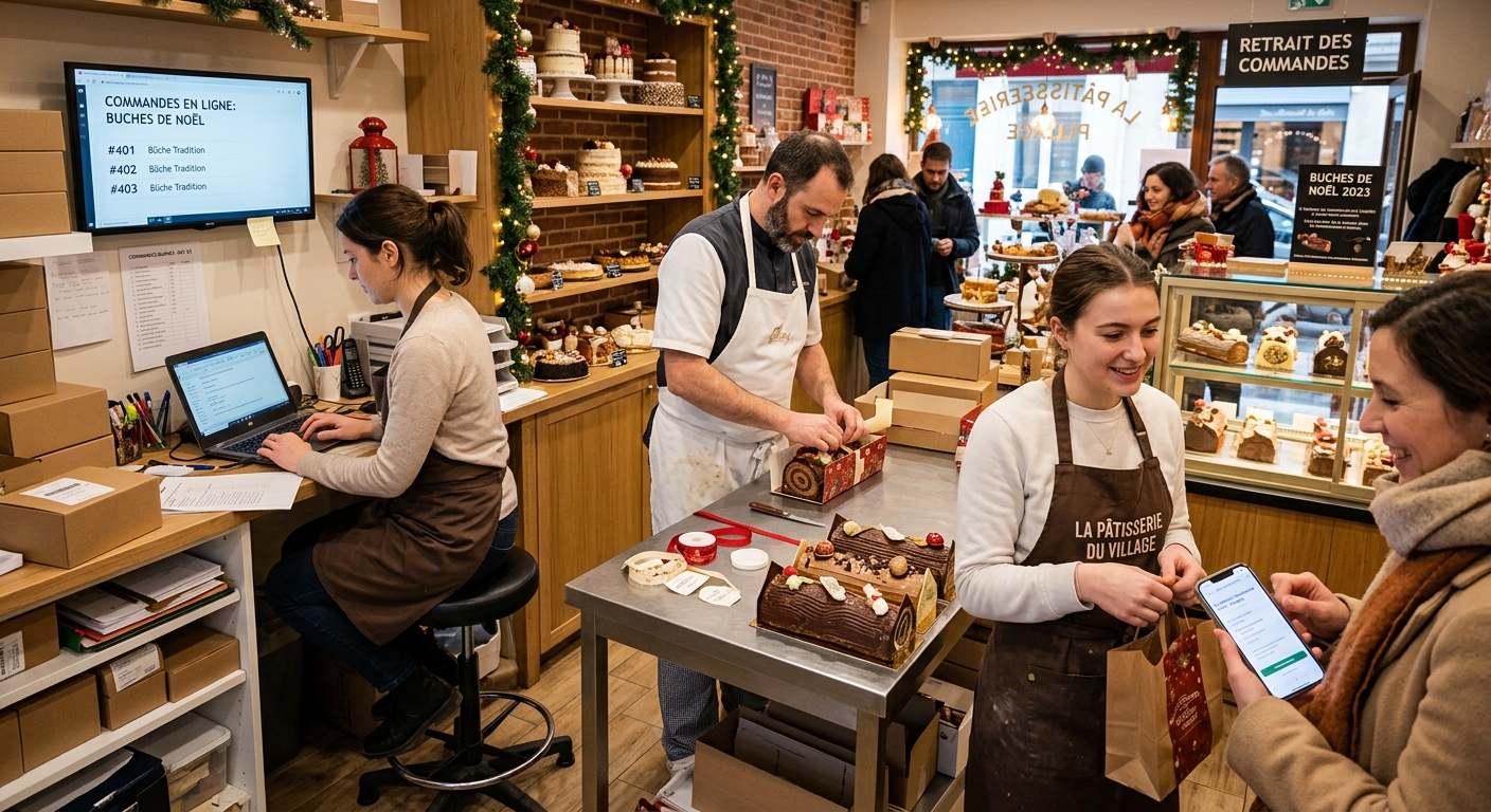 Gérer les commandes de Noël sur son site grâce à un bon de commande en ligne
